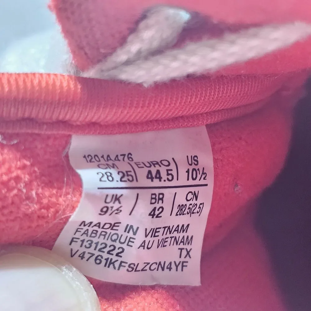 Size 10.5 - ASICS EX89 White Classic Red